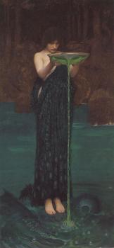 約翰 威廉姆 沃特豪斯 Circe Invidiosa 約翰 威廉姆 沃特豪斯 Circe Invidiosa